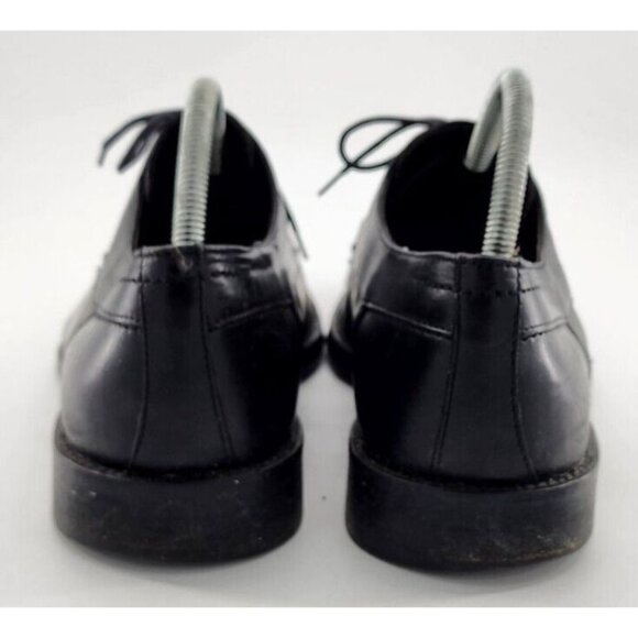 Johnston & Murphy Melton Black Leather Cap Toe Derby Dress Shoes Men\'s Size 11M main image 9